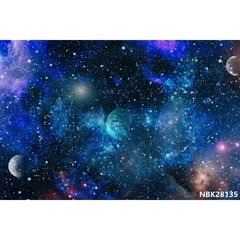 Imagem do Laeacco fundo de fotografia para bebês, aniversário, fotozona, universo, planetas, glitter, terra, pequeno astronauta, recém-nascido, fotografia