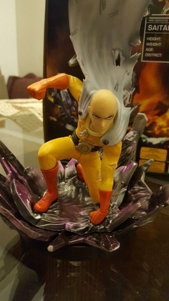 Anime 25cm saitama um soco homem figura coleção brinquedos