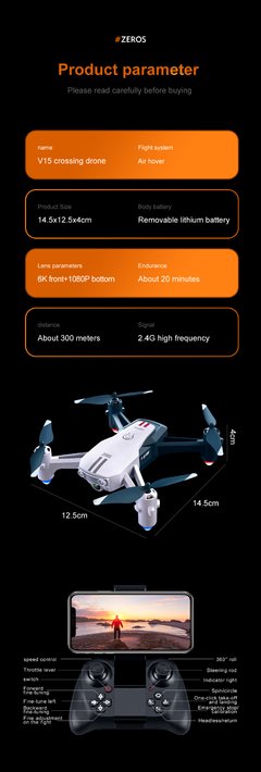 2022 novo mini zangão 4k profesional dron com 1080p hd câmera v15 rc drones dobrável quadcopter avião brinquedos de controle remoto - comprar online