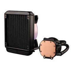 Kllisre cpu ventilador de refrigeração água refrigerador ventilador rgb para intel lga 1150 1151 1155 1200 1366 2011 amd am3 am4 líquido radiador - Dr. Brauch