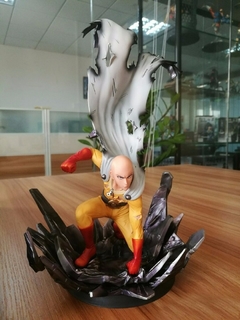 Anime 25cm saitama um soco homem figura coleção brinquedos - comprar online