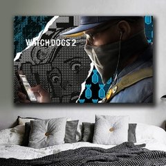 watch dogs Relógio cães jogo on-line, jogo de dramatização, impressão imagem hd em tela hd, pintura de tela, posteres e impressões de arte na internet