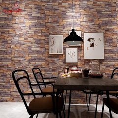 Papel de parede autoadesivo em pvc, papel de parede para decoração de casa e quarto, sala de estar, imitação de tijolos - comprar online