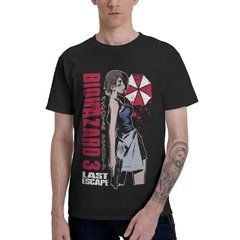 Camiseta engraçada triplo, camiseta masculina moderna, manga curta, video game, camiseta de algodão, roupa na internet