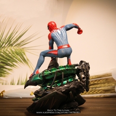 Imagem do Disney-The Avengers Spider Man Action Figure, 19cm, Mini Boneca Anime, Decoraç?