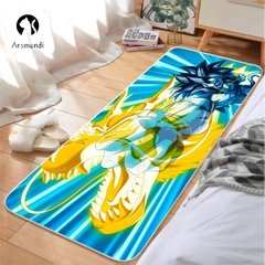 Imagem do Super dbz tapete de cozinha quarto entrada capacho corredor anime piso 3d impresso banheiro varanda decoração tapete longo