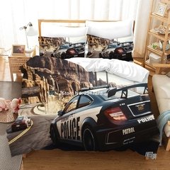 Imagem do Necessidade para a velocidade de luxo 3d colcha para baixo colcha capa colcha capa cama dupla rainha duplo design dos desenhos animados personalizado