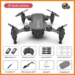 2022 l23 mini zangão 4k hd câmera dupla drones wifi fpv altura manter pequeno dobrável quadcopter rc dron brinquedo para crianças menino presente - Dr. Brauch