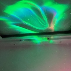 Imagem do Sharelife mini rgb dinâmica aurora led com estrela laser verde estrelado céu luzes para festa de aniversário dj iluminação palco sa200