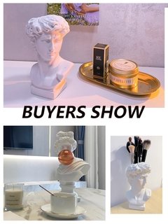 Escultura arte moderna nordic acessórios de decoração para casa resina busto personagem modelo sala estar decoração estátua grega decoração europeia na internet