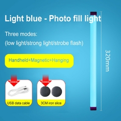 Handheld Fill Light para Fotografia, LED Studio Light, Lâmpadas De Emergência, na internet