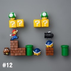 Super mario geladeira ímãs foto parede casa geladeiras decoração adesivo magnético conjunto cozinha casa decoração coleção presentes