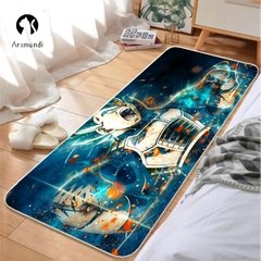 Super dbz tapete de cozinha quarto entrada capacho corredor anime piso 3d impresso banheiro varanda decoração tapete longo na internet