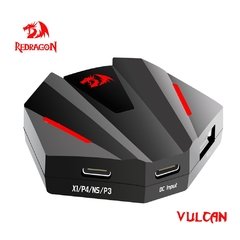 Controle de celular redragon vulcan ga250, conversor de mouse e teclado para jogar xbox one/ps4/switch/ps3, consoles para jogar fps