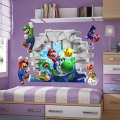 50x70cm 3d bonito dos desenhos animados papel de parede adesivos diy criativo decalque da parede móvel mural arte vinil legal decoração da sua casa - comprar online