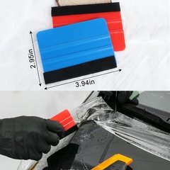 12 pçs pequeno raspador para o filme da janela do carro carro vinil envoltório ferramenta kit de limpeza de vidro pode ser usado para o telefone móvel filme acessórios do carro