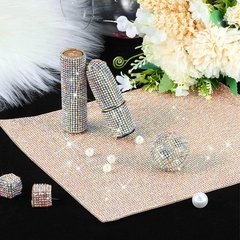 Imagem do Bling strass cristal adesivo decalque folha decoração de casa papel de parede diy auto-adesivo carro tablet decoração guarnição folha de cristal adesivos