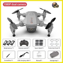 2022 l23 mini zangão 4k hd câmera dupla drones wifi fpv altura manter pequeno dobrável quadcopter rc dron brinquedo para crianças menino presente - comprar online