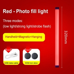 Imagem do Handheld Fill Light para Fotografia, LED Studio Light, Lâmpadas De Emergência,