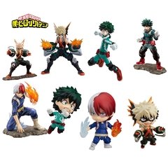 Bonecos de anime de my hero academia, bonecos de pvc com cena de fogo azul dabi, 17cm boku no hero academia, estátua de dabi na internet