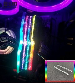 Guia de luz de memória ram, mod para habilidade g trident z, neo rgb, mudança para a série real, melhora a transmitância de luz - loja online