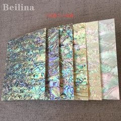 1 peça concha de abalone folha laminada de pérola faça você mesmo, materiais de decoração e artesanato esculpido, incrustação de tamanho 14cm/12cm