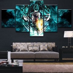 Pôsteres de arte de parede sem moldura, 5 peças, anime, super presente, quadros modernos, pintura hd, decoração de casa, decoração da sala de estar - Dr. Brauch