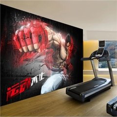 Wellyu-papel de parede 3d personalizado, tamanho grande, criativo, taekwondo, boxe, ioga, artes marciais, academia, parede de fundo