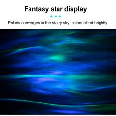 Galaxy Star Projector Night Light Bluetooth Music LED Starry Sky Projector Light Aurora Atmospher Bedroom Beside Lamp