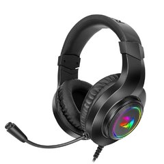 Fone de ouvido redragon hylas h260 rgb, fone de ouvido para jogos, som surround de 3.5mm, fones de ouvido para computador para ps4 switch xbox-one - comprar online