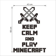 Imagem do Minecraft Jogos de desenhos animados adesivos de parede jogo de mosaico cartazes decoracion hogar moderno adesivos de parede para quartos de crianças anime cartaz