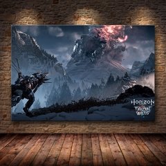 Horizonte zero dawn cartaz do jogo arte da parede cartazes e cópias quadros decorativos pintura em tela para sala de estar decoração casa na internet