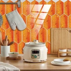 12 pçs do vintage à prova dwaterproof água telha adesivos turquesa terrazzo telha adesivo de cozinha adesivos de parede para casa de banho # t1p