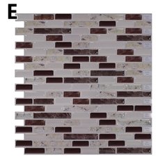 Adesivo hexágono 3d de parede, adesivo decorativo para cozinha, banheiro e casa, mosaico de cristal - comprar online