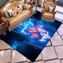 Imagem do Likurb anime son goku kakarotto saiyan antiderrapante tapetes de entrada bem-vinda tapetes para crianças adultos decoração do quarto casa