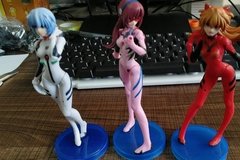 Anime 13cm eva asuka langley soryu ayanami rei mari makinami gasha retratos evangelion doces figura de ação brinquedos ornamentos na internet