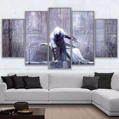 Quadros decorativos para parede, 5 peças, arte em tela, pintura, pôster do filme, pôster da arma do soldado, nórdico, moderno, decoração de casa, quadros