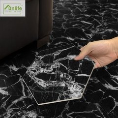 Funlife®Engrossar hexágono piso adesivos de parede auto-adesivo impermeável decoração da cozinha do banheiro anti-deslizamento adesivos à terra - loja online