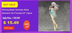 23cm anime figura brinquedos espada arte online yuuki asuna 1/7 escala alo ver. - loja online