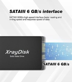 Xraydisk sata3 ssd 60gb 128gb 240gb 120gb 256gb 480gb 500gb 1tb hdd 2.5 disco rígido 2.5 - comprar online