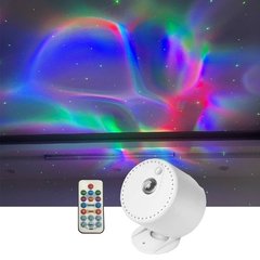 Sharelife mini rgb dinâmica aurora led com estrela laser verde estrelado céu luzes para festa de aniversário dj iluminação palco sa200 na internet