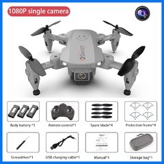 Imagem do 2022 l23 mini zangão 4k hd câmera dupla drones wifi fpv altura manter pequeno dobrável quadcopter rc dron brinquedo para crianças menino presente