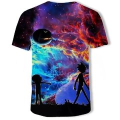 Imagem do Camiseta com estampa moti, nova pintura a óleo, estilo verão, personalidade, impressão 3d, casal, camiseta de descompressão para cura