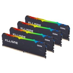 Memória 3200mhz 1.2v do rgb da ram ddr4 8gb 16 de kllisre dimm alto compatível - Dr. Brauch