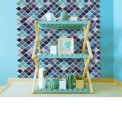 Imagem do Lanterna arábia do marrocos auto-adesivo defletor 3d mosaico papel de parede etileno banheiro diy decoração-1 folha