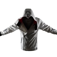 Assasins Creed Zogaa dos homens assassino creed hoodies camisolas de manga comprida fino ajuste masculino com zíper hoodies cardigan casual moda jaquetas manto