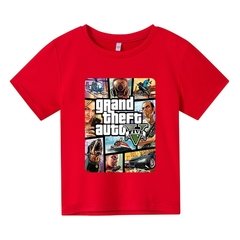 gta 5 meninos verão t camisas legal gta5 meninas tshirt impressão colorida camiseta algodão t camisa - loja online