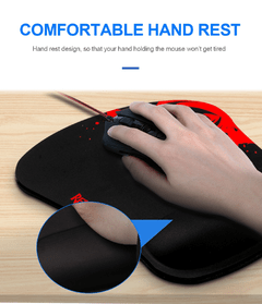 Mousepad redragon peso p020 para jogos, mouse pad de mesa com borda de bloqueio cor sólida customizado para jogos - loja online