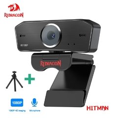 REDRAGON GW800 HITMAN USB HD Webcam Microfone embutido Smart 1920 X 1080P 30fps Câmera Web para jogos de PC para laptops de mesa