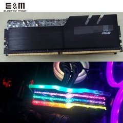 Guia de luz de memória ram, mod para habilidade g trident z, neo rgb, mudança para a série real, melhora a transmitância de luz - loja online